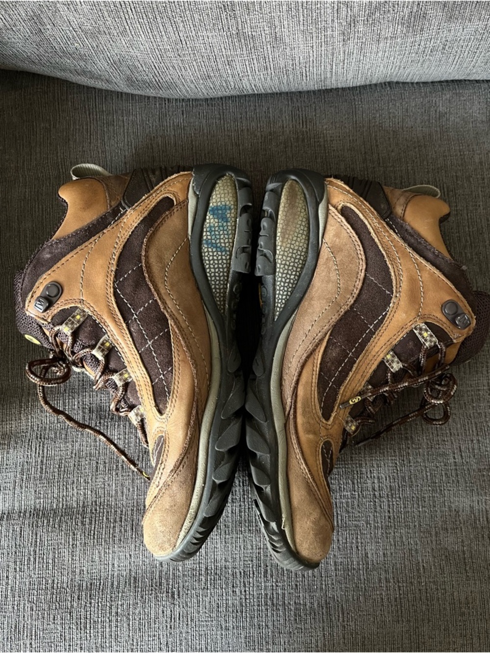 Merrell Siren Mid Thermo J16018 Brown Waterproof Winter Hiking Boots 8.5 - Picture 10 of 14